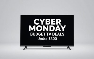 Best Cyber Monday Budget TV Deals Under $300